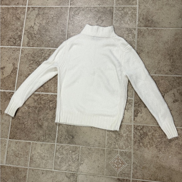 J. Crew Cream Turtleneck Sweater - Picture 2 of 4